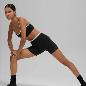 ALO | 5” airbrush double up shorts | XXS